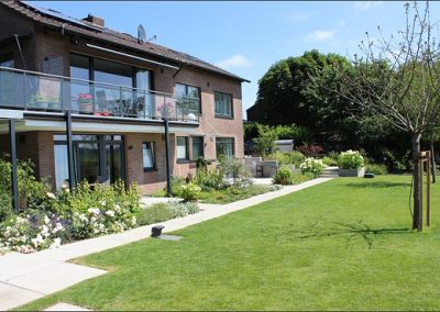 Ferienwohnung Kleve Galleien Gartenansicht