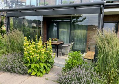 Außenansicht Ferienwohnung Galleien mit Wintergarten